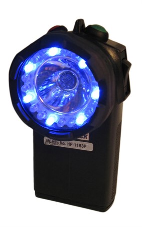 HP11R3P Lampa m.batt.& ladd